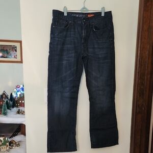 NWOT Apt 9 Men's Dark Blue Jeans 34/30 SLIM FIT